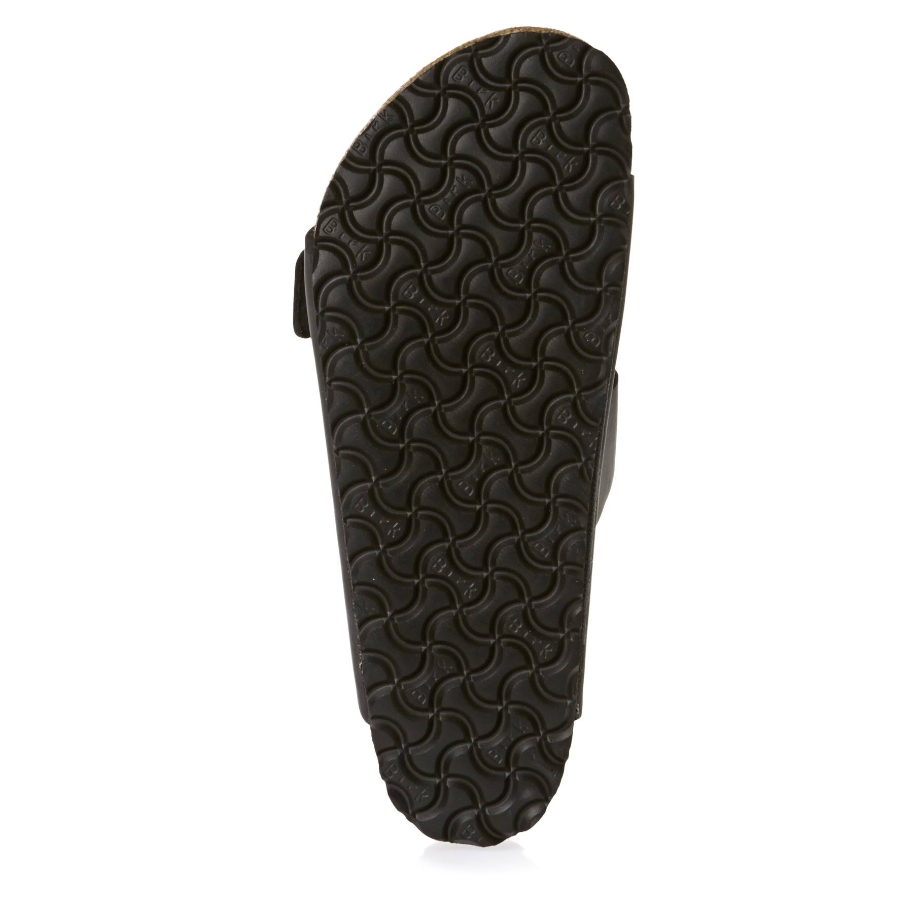 Birkenstock Arizona Oiled Leather Sandals - Black