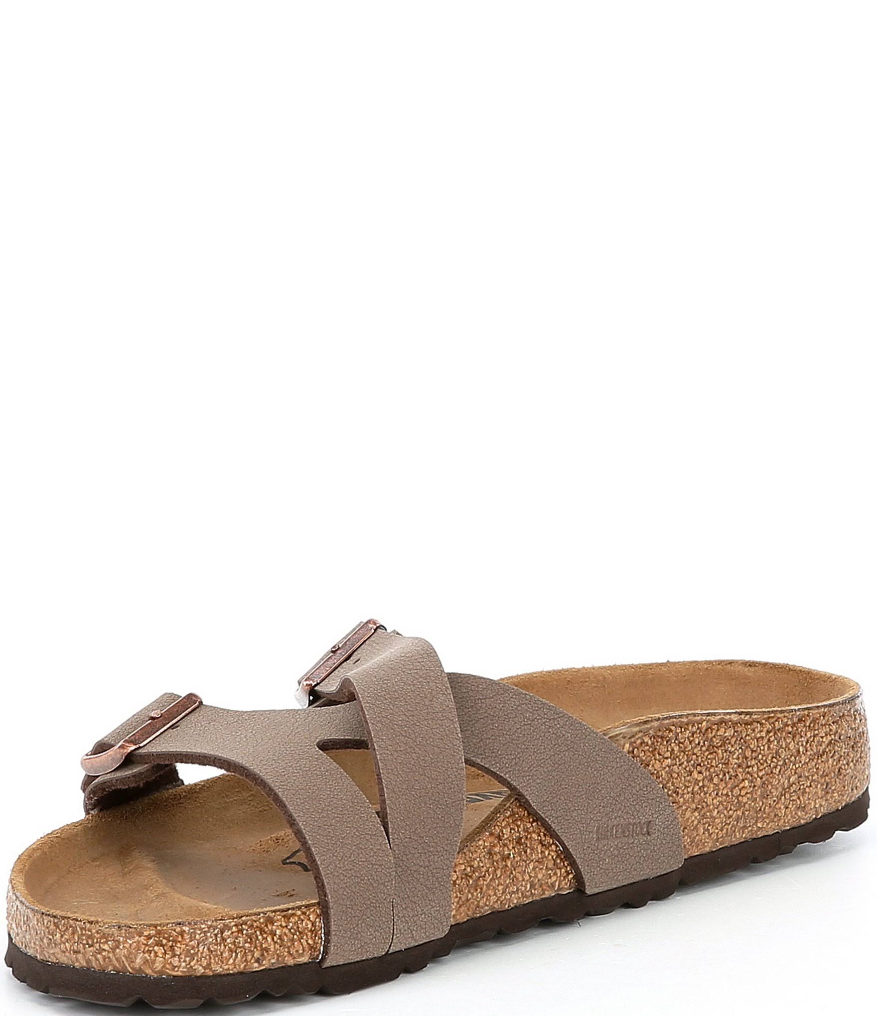 Birkenstock Women's Yao Slide - 37 Narrow - Mocha