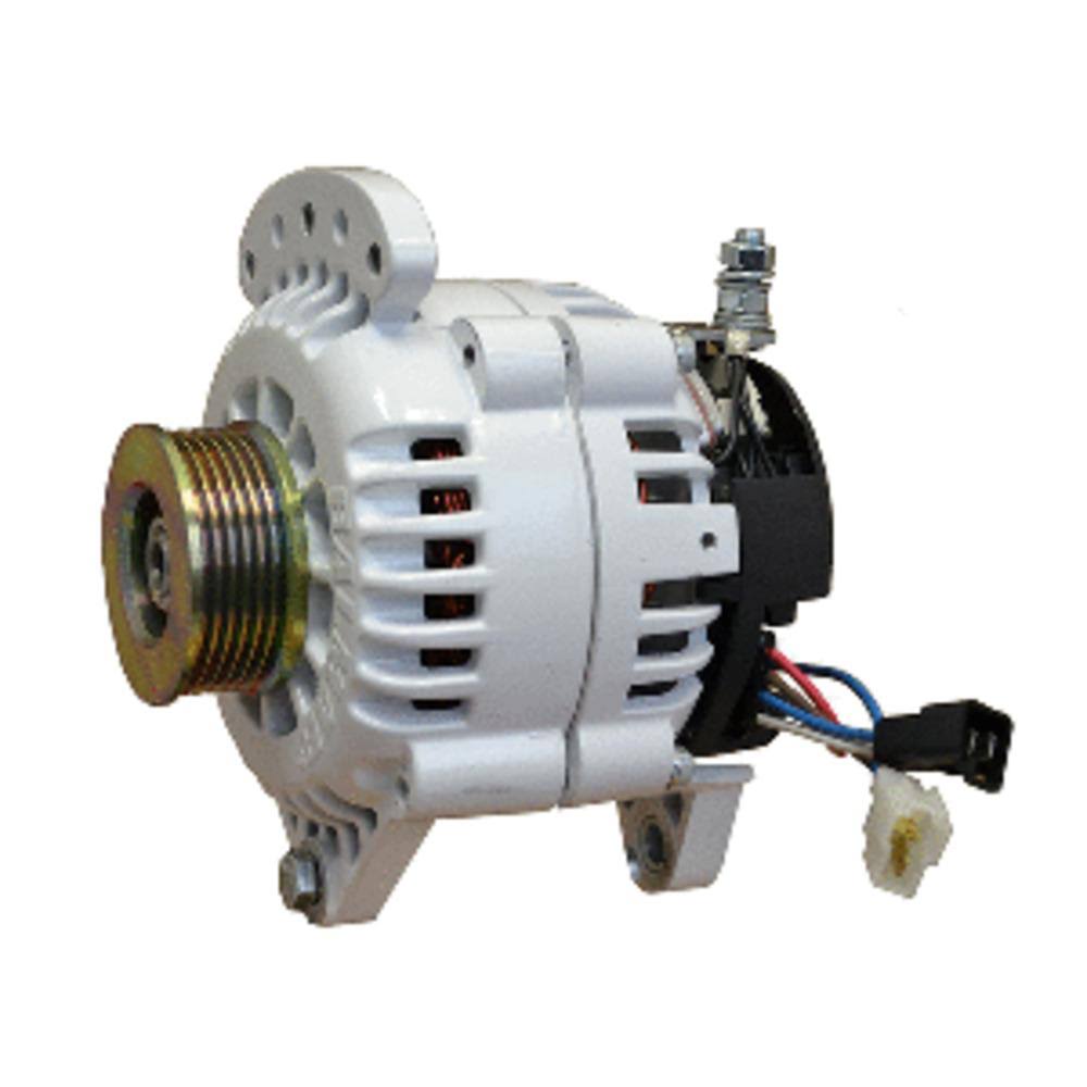 Balmar Alternator 100 Amp 12V 3.15x22 Dual Foot Saddle Single K6 Pulley w-Isolated Grounding
