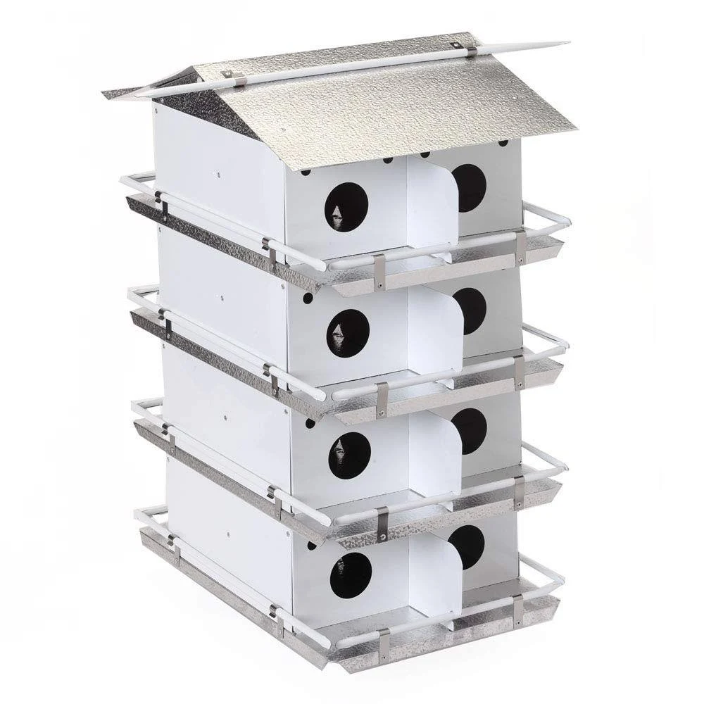 Birds Choice PMC16 Coates Original Purple Martin House 4 Floor & 16 Room