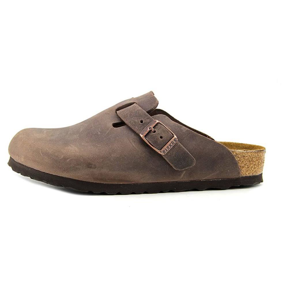 Birkenstock Boston Oiled Leather, Men's, Size: 36 Medium EU, Brown