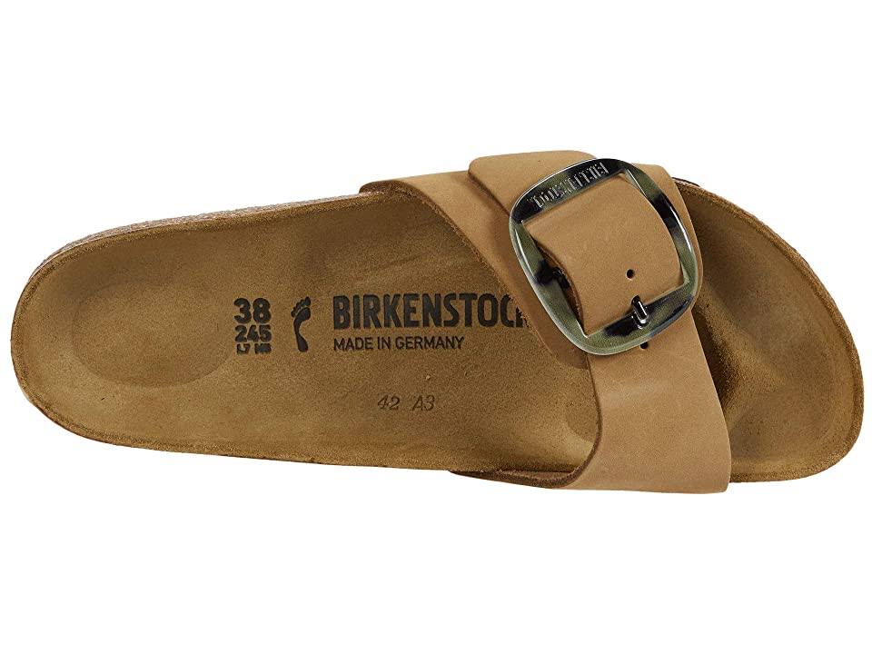 Birkenstock Madrid Big Buckle Mud Green Nubuck / 39 / Narrow