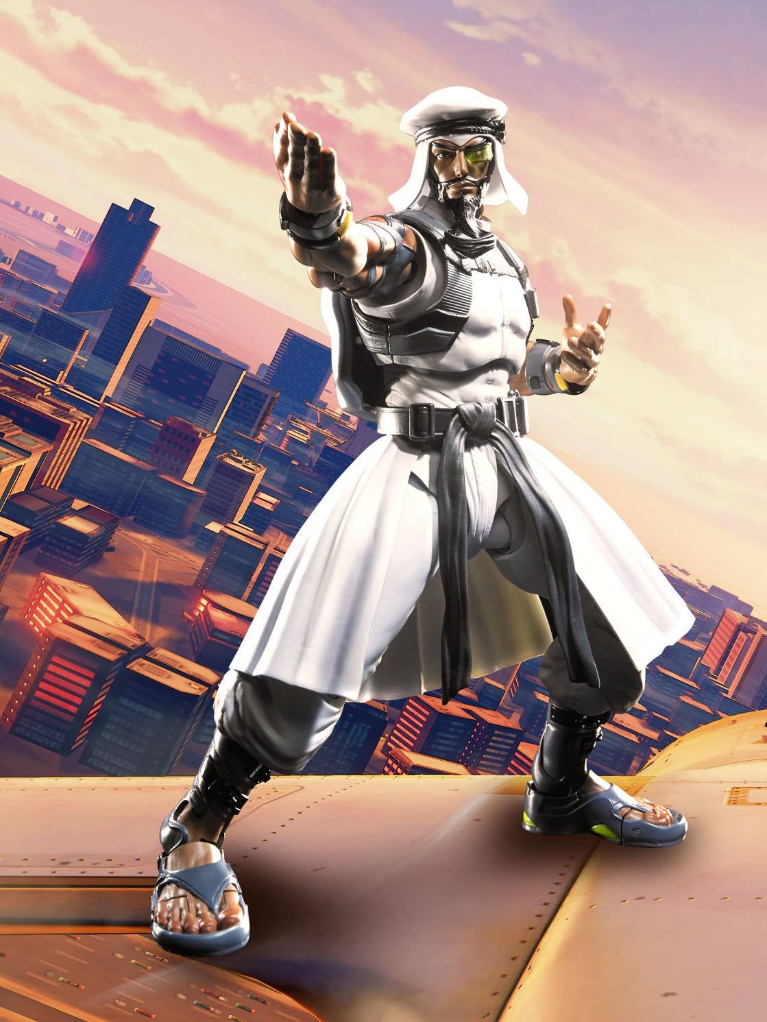 Street Fighter V Rashid S.H.Figuarts Action Figure