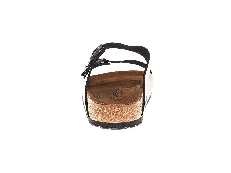 Birkenstock Arizona Soft Footbed - Leather Black Amalfi / 36 / Narrow