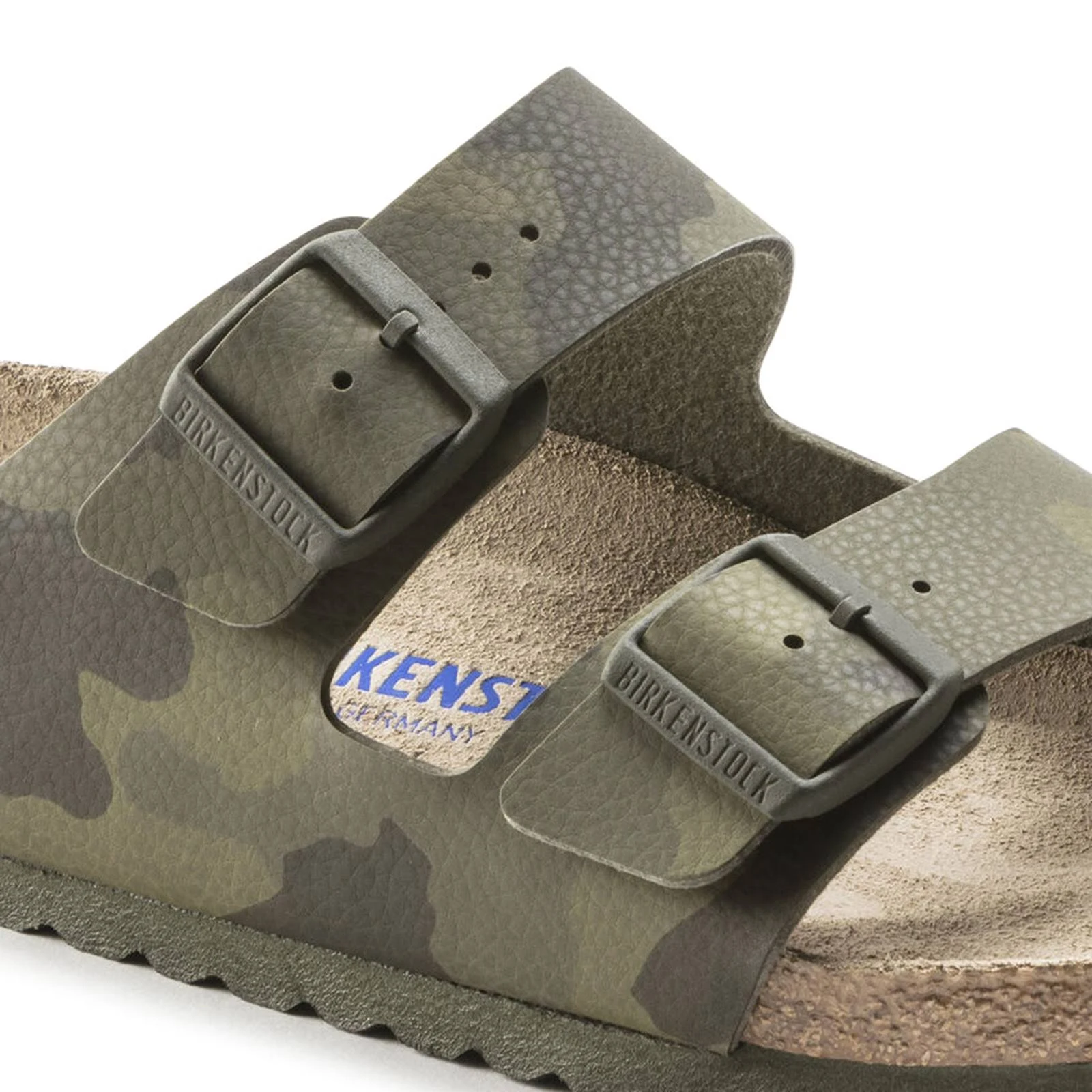 Birkenstock - Arizona Birko Flor Sandals - Man - Size 46 - Beige
