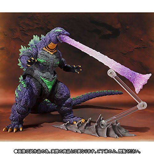 S.H.MonsterArts Godzilla feat.EVA-01