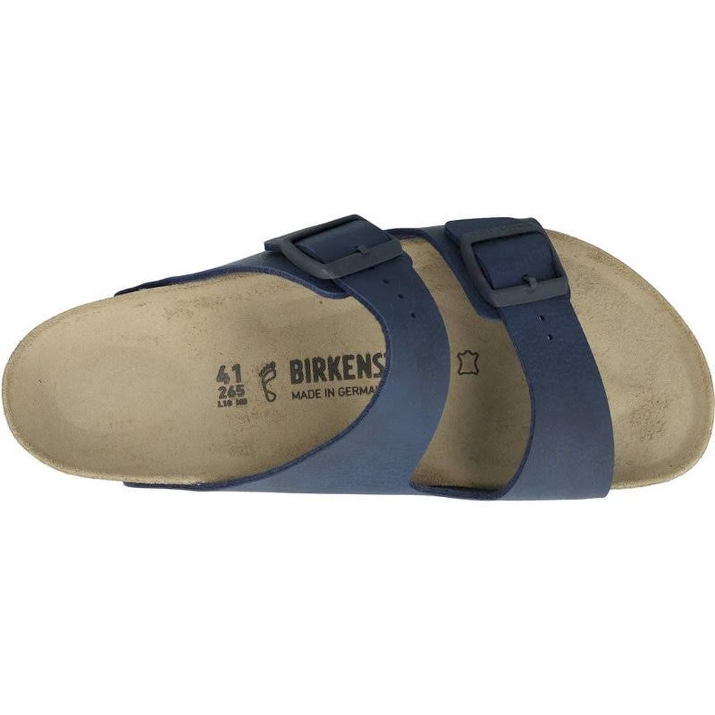 Birkenstock Arizona Birko Flor Regular Sandals - Desert Soil Blue