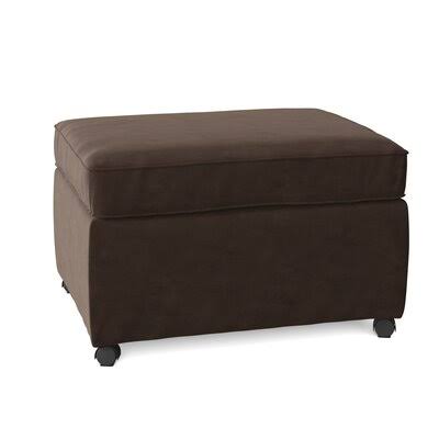 Birch Lane Gillis 28x22 Rectangle Standard Ottoman Body Fabric: Empire Dove