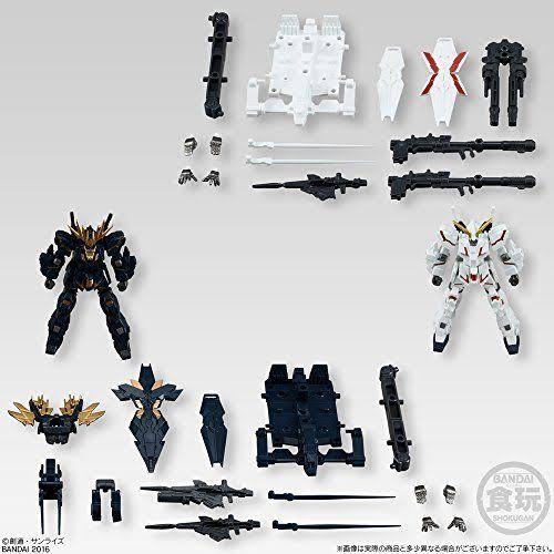 Gundam Assault Kingdom EX10 Unicorn Gundam & Banshee