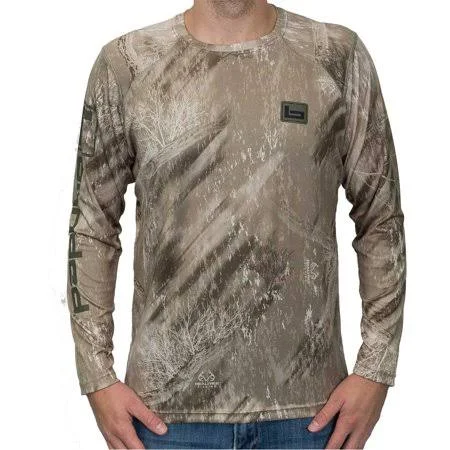 Banded Performance Adventure Mock Neck Shirt Green Large