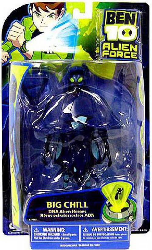 Bandai Ben 10 Alien Force DNA Alien Heroes Big Chill 6x22 Action Figure