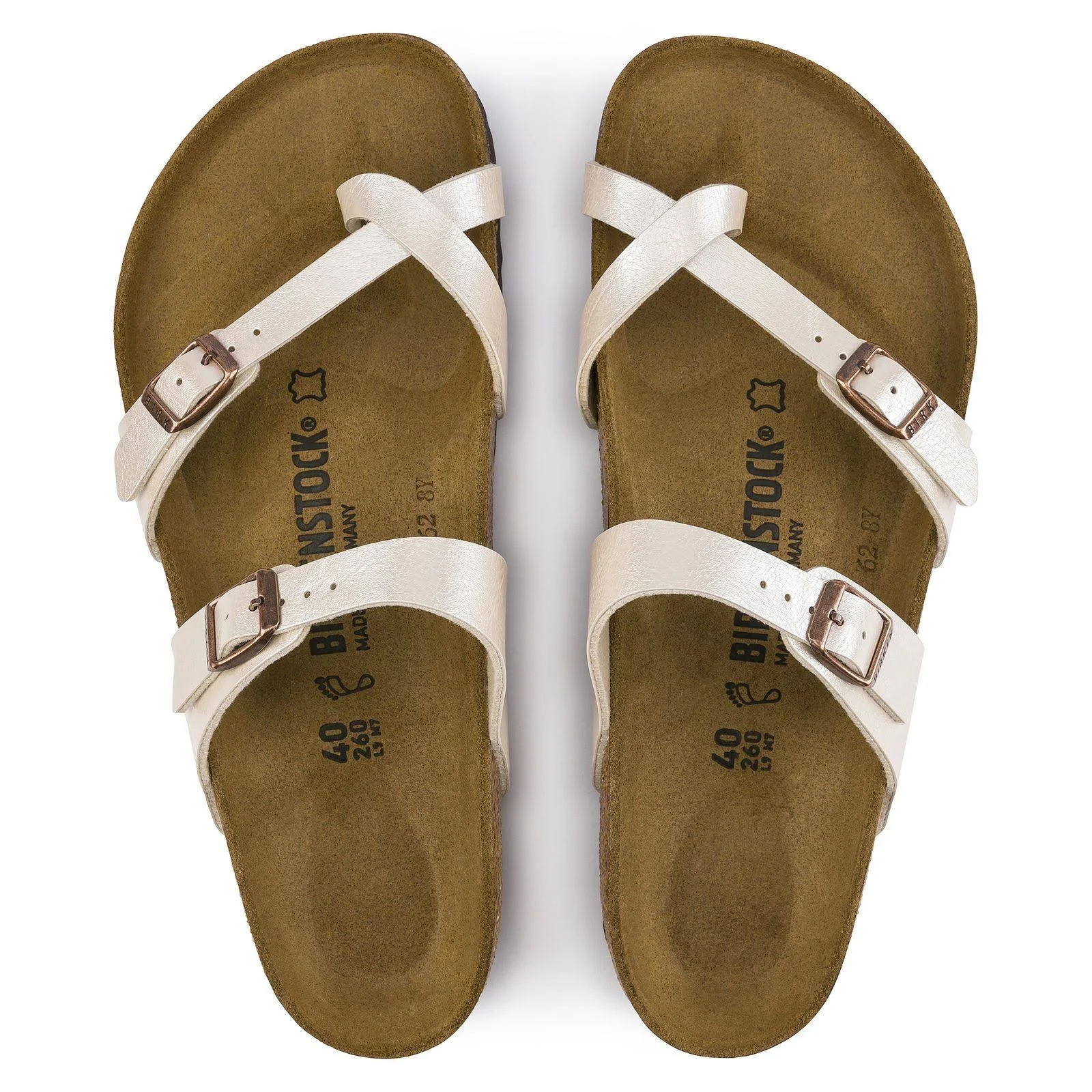 Birkenstock Women's Mayari Sandal - 42 - Black Birko-Flor