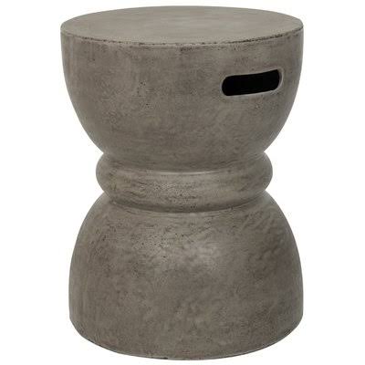 Mancheer End Table Color: Dark Gray