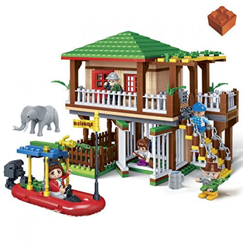 Banbao Safari Tour 442-Piece Building Set