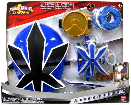 Power Rangers Training Gear Set - Blue Ranger