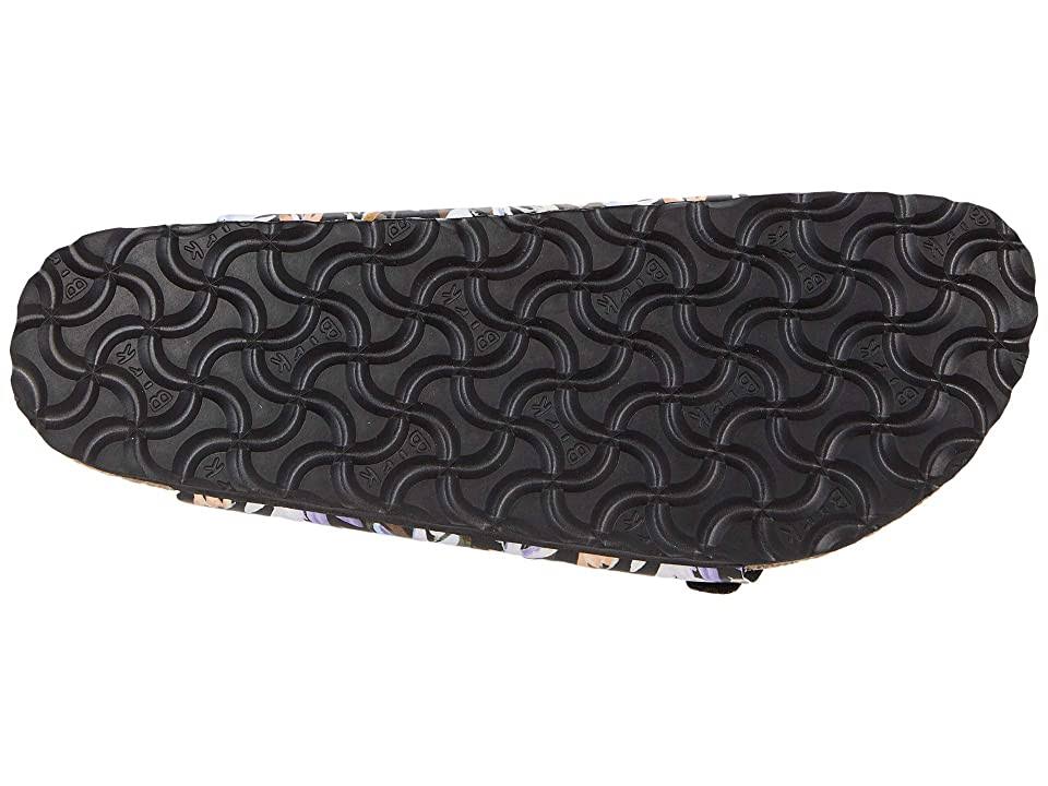 Birkenstock Florida Fresh Soft Footbed 38.0 , Floral Fades Black (Women's)