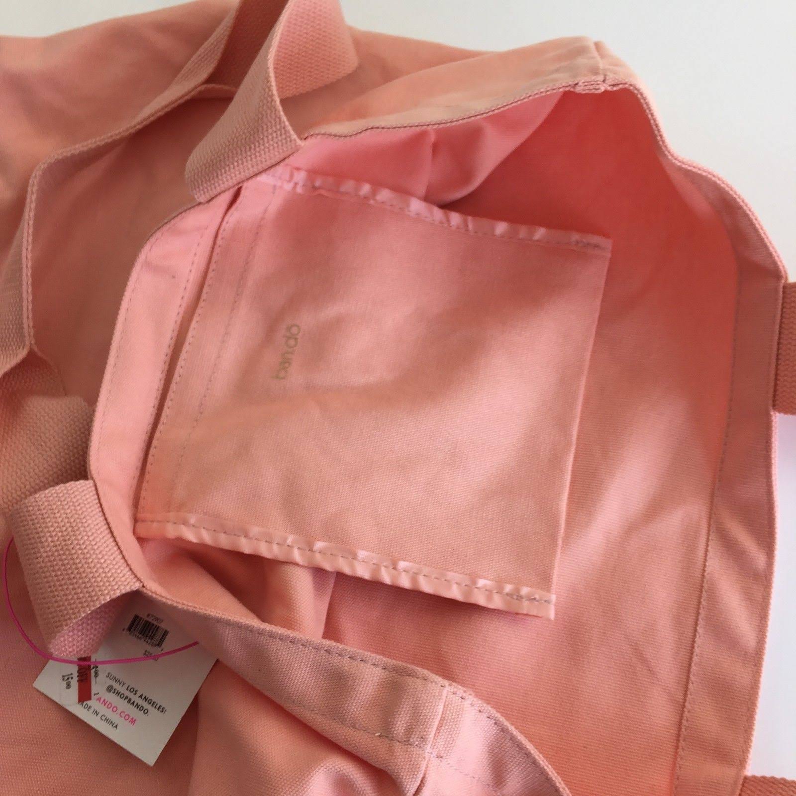 Ban.Do I Did My Best Canvas Tote - Pink