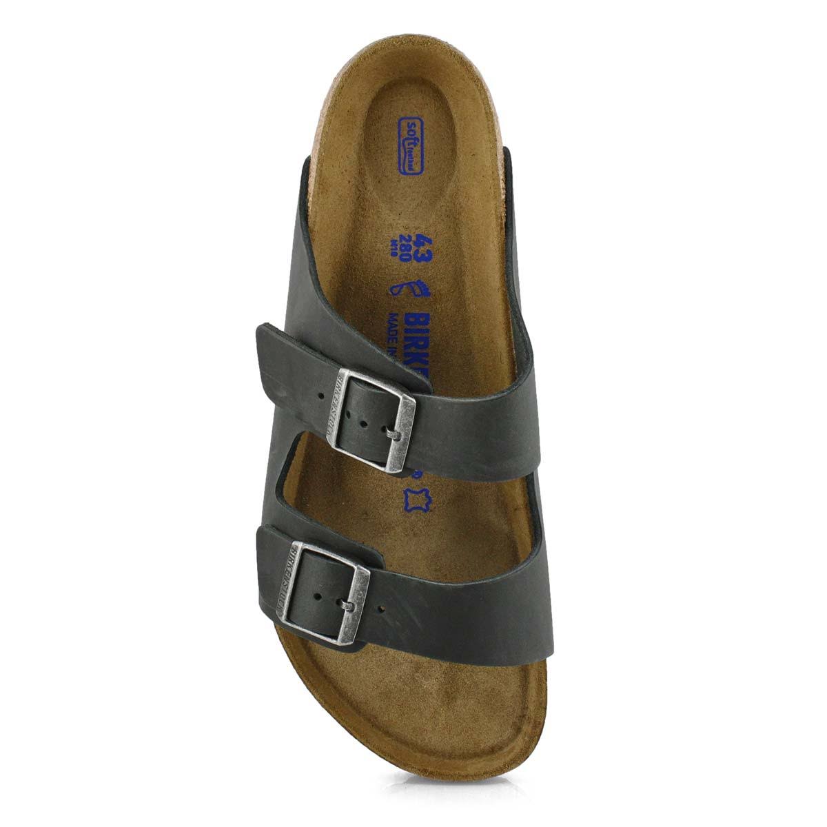 Birkenstock Arizona Softbed Oiled Leather Black
