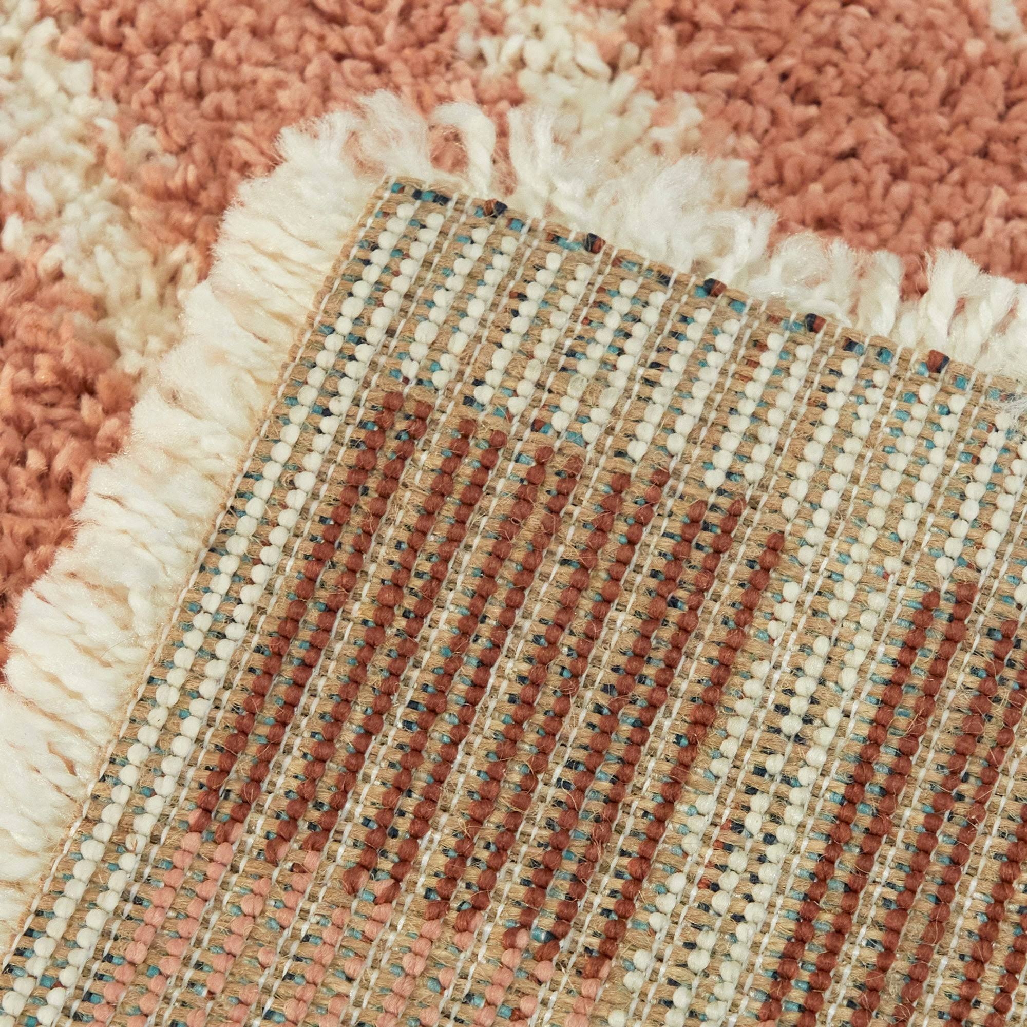 BALTA Oaklynn Pink 8 ft. x 10 ft. Contemporary Shag Area Rug