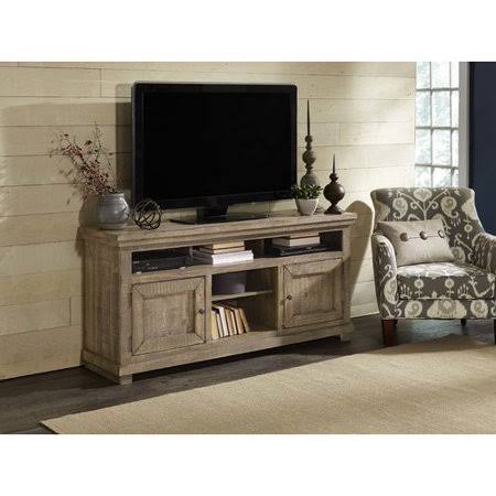 Pineland TV Stand for TVs Up to 70x22 Color: Weather Gray, Width: 64x22