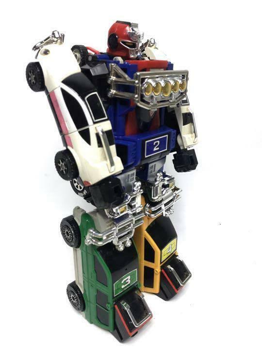 Bandai Gekisou Sentai Carranger Combined DX RV Robo Power Rangers Japan used