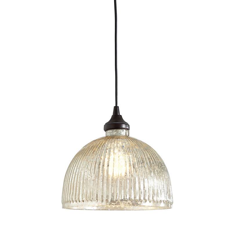 Can Light Adapter - Mercury Glass Pendant - Ballard Designs