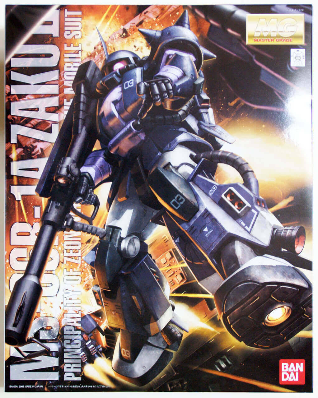 Bandai 152373 - MS-06R-1A Zaku II (Black Tri-Stars) Ver 2.0 mg 1/100