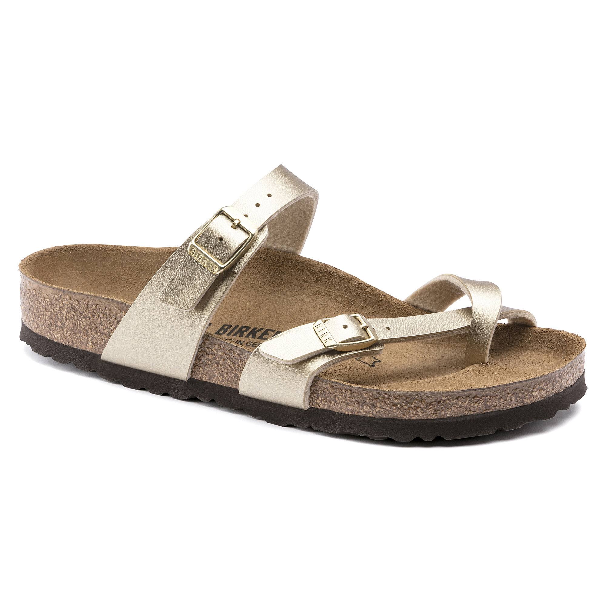 Birkenstock Mayari Birko-Flor Gold