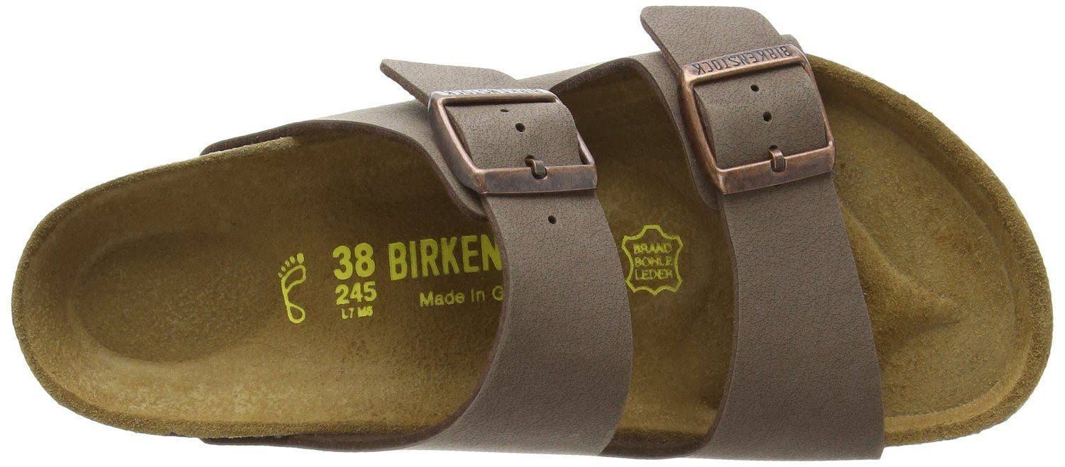 Birkenstock Arizona Birko Flor Nabuck, Brown / EU 36