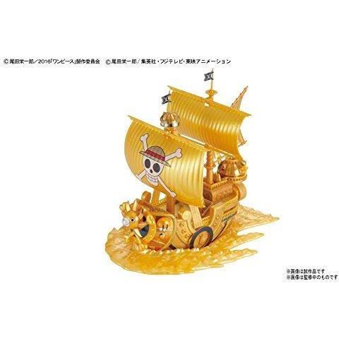Bandai Grand Ship Collection Thousand Sunny Film Gold Ver Model Kit One Piece