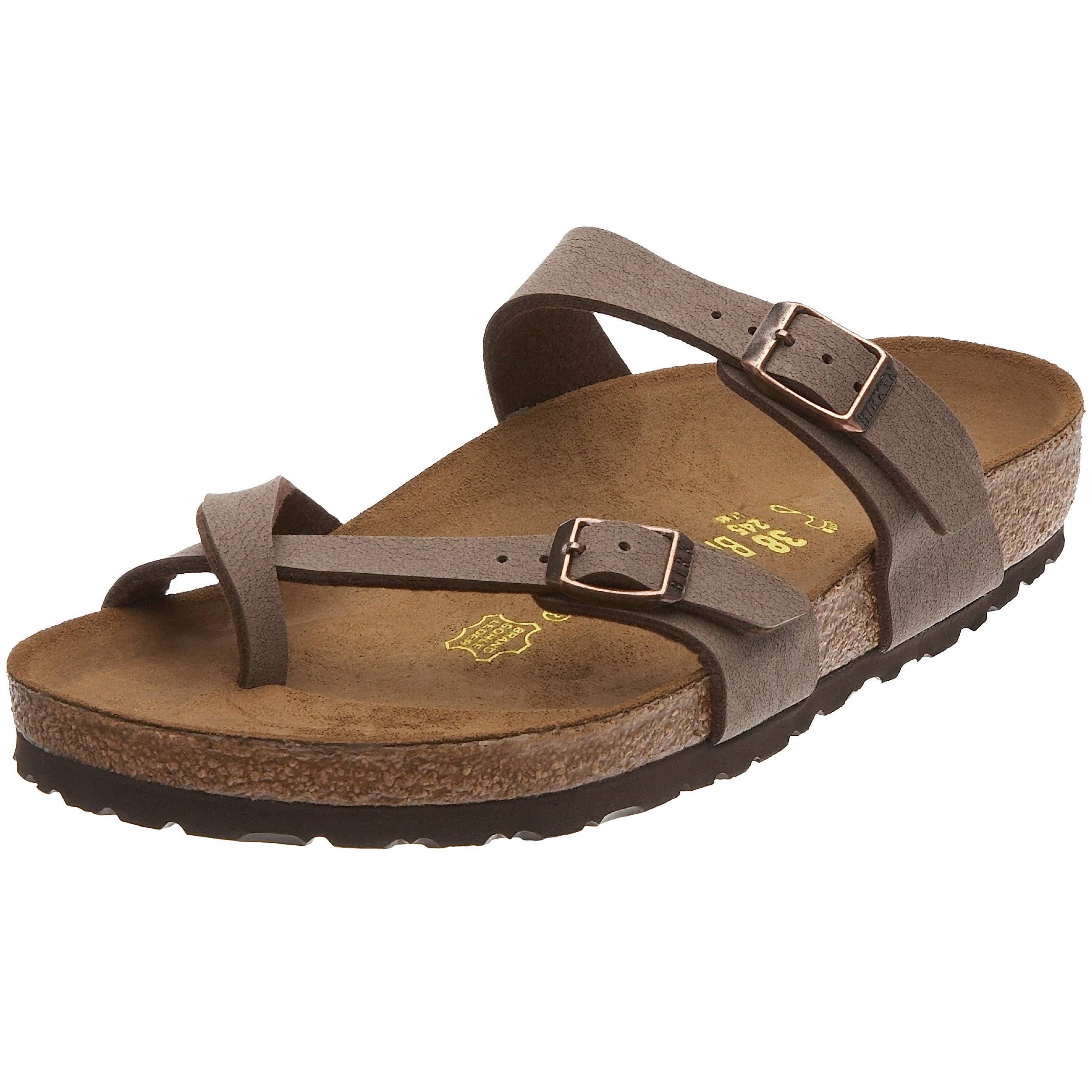Birkenstock Mayari Birko-Flor Mocca Sandals