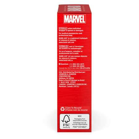 Band-aid, Adhsv Marvel Avengers Astd, Box of 20