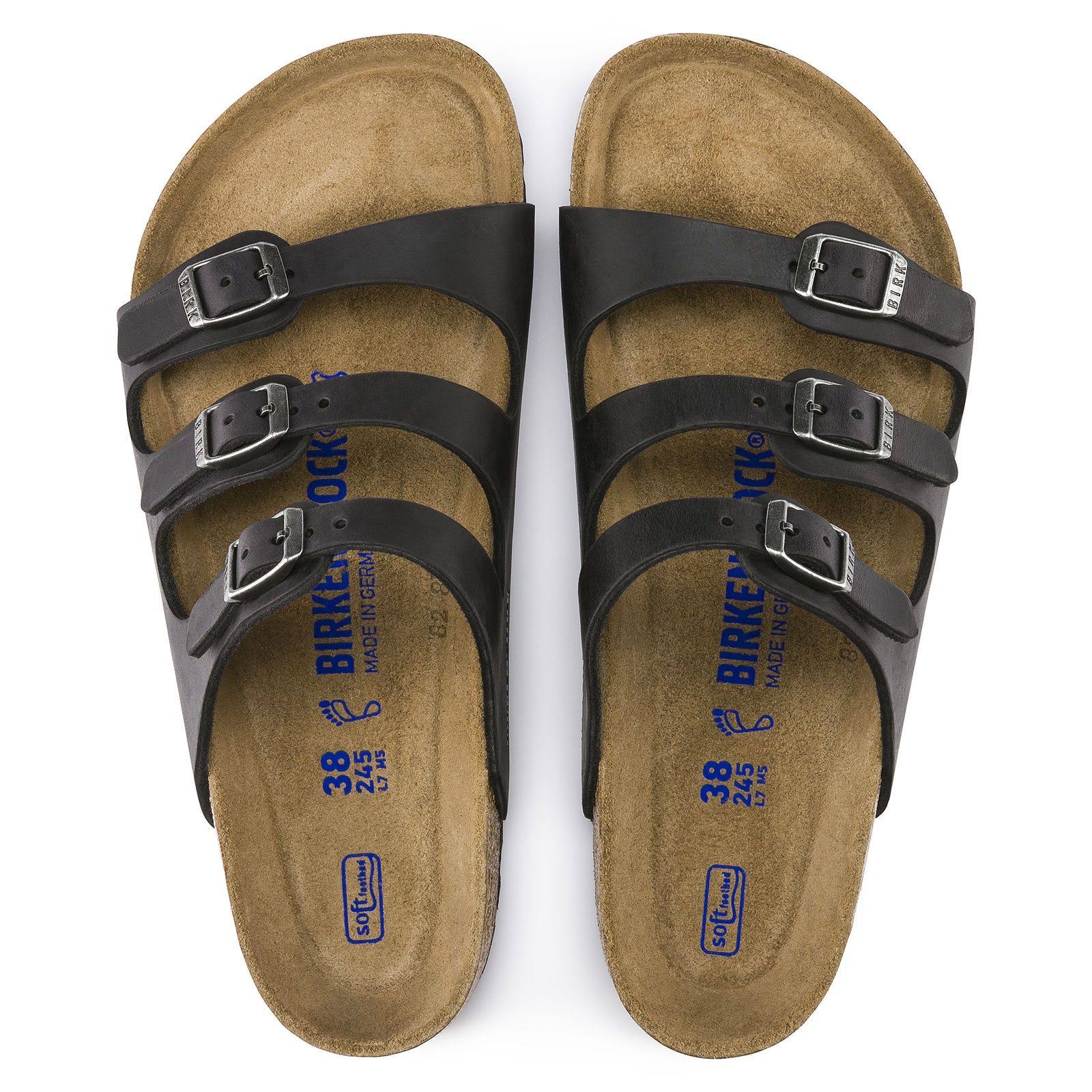 Birkenstock Women's Florida Soft Footbed Oiled Leather Sandals