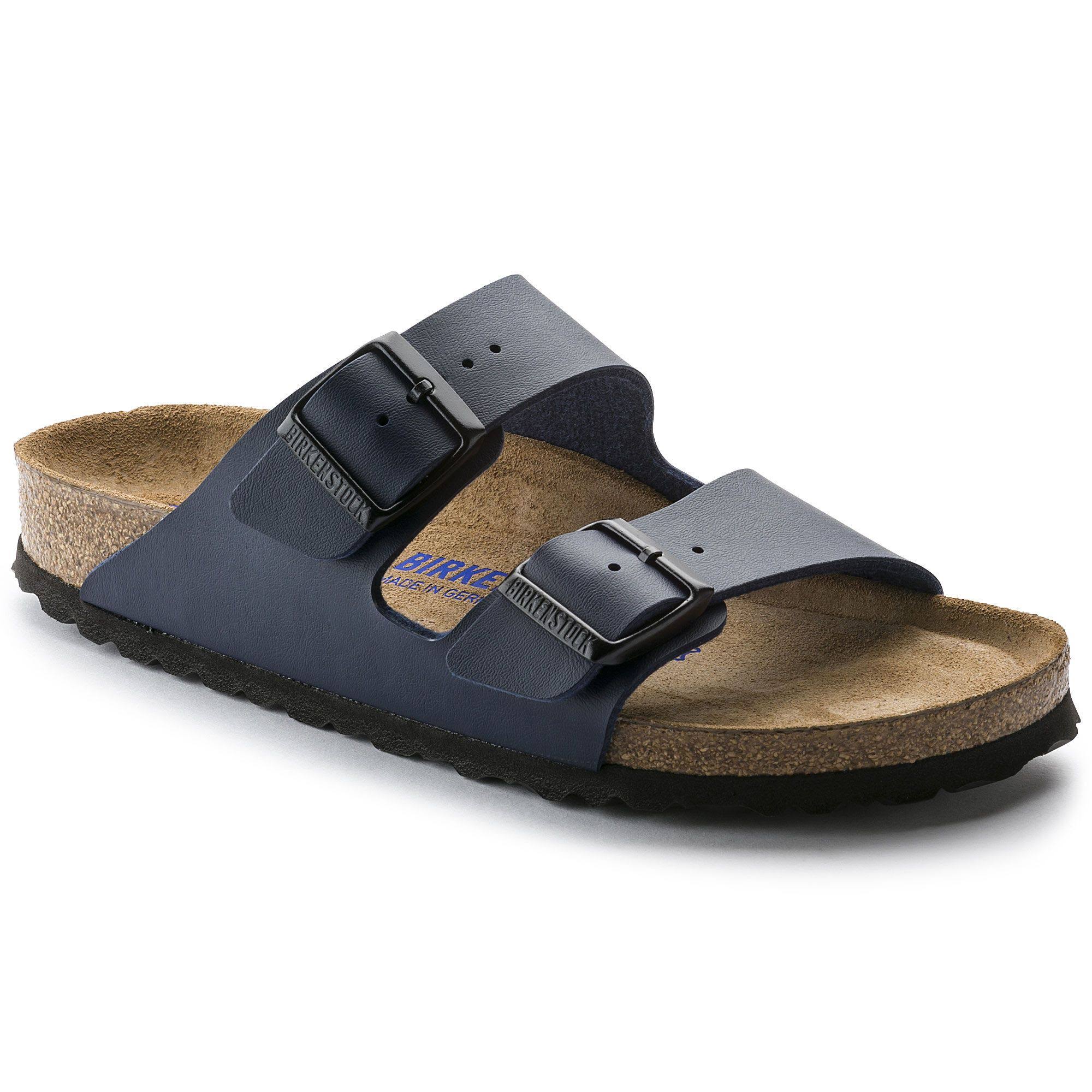 Birkenstock Arizona Soft Footbed Birko-Flor 51061, Blue, 40