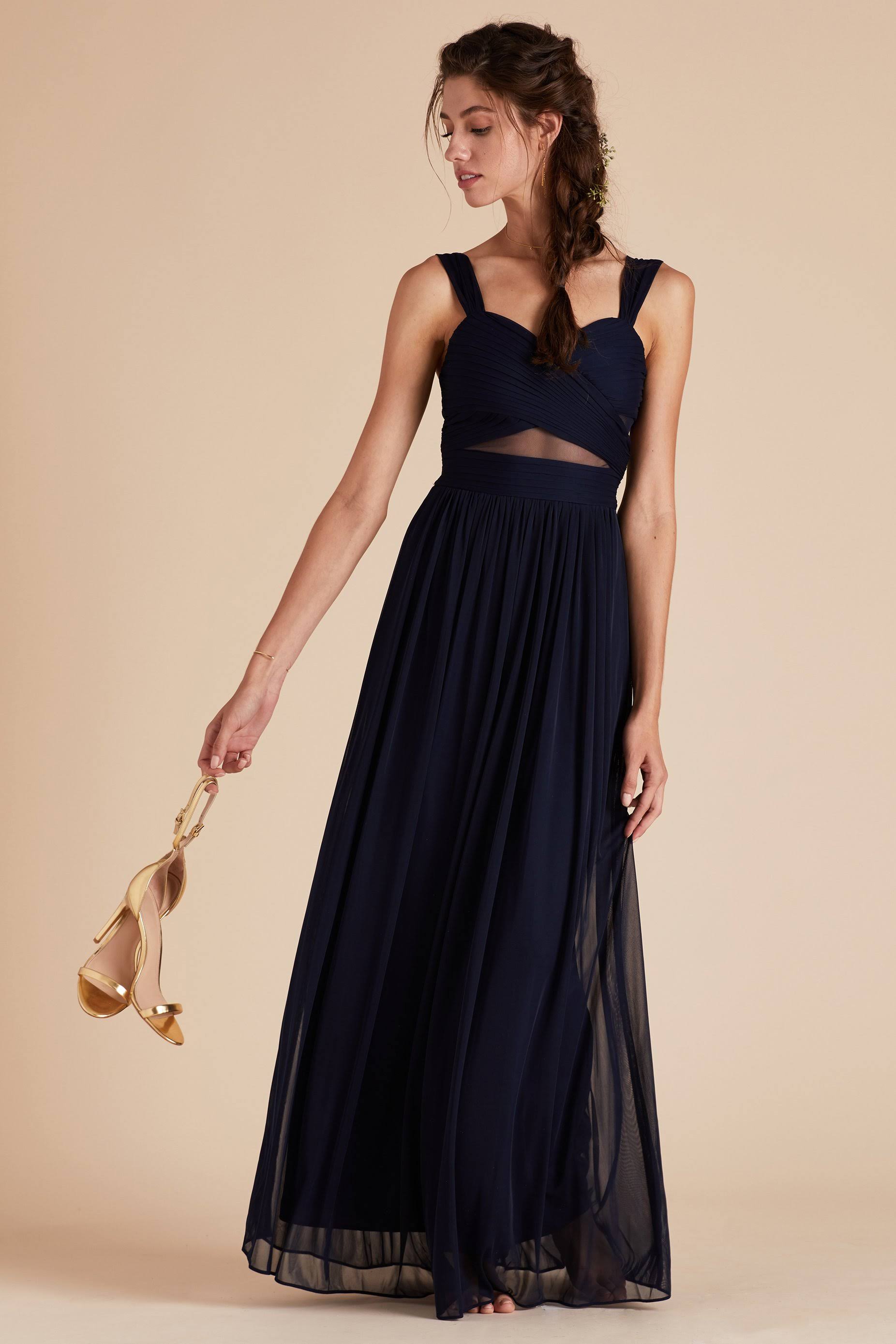 Birdy Grey Elsye Bridesmaid Dress in Navy S / Navy