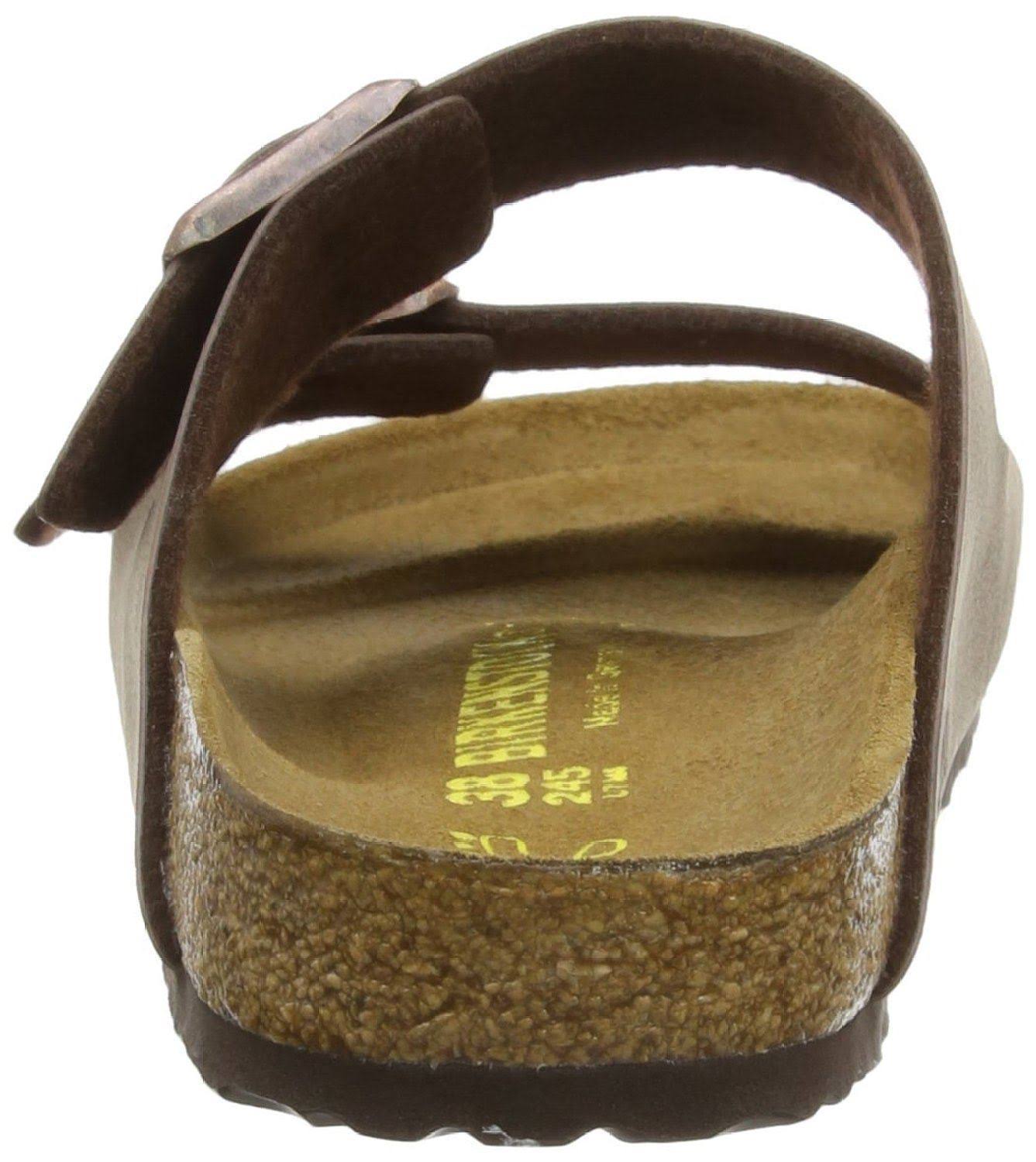 Birkenstock Arizona Birko Flor Nabuck, Brown / EU 36