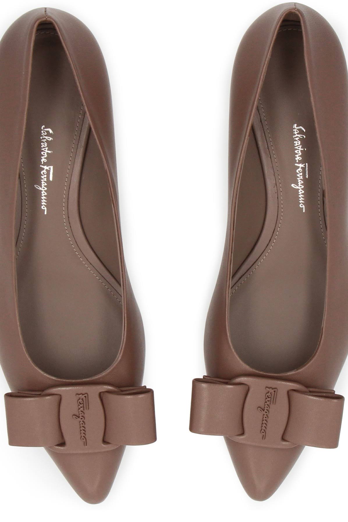 Salvatore Ferragamo Viva Leather Flat
