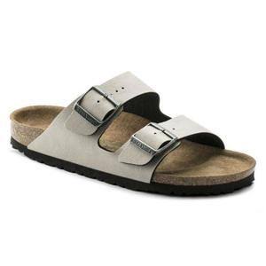 Birkenstock Arizona Vegan Birko-Flor Pull Up Stone 39 / Regular