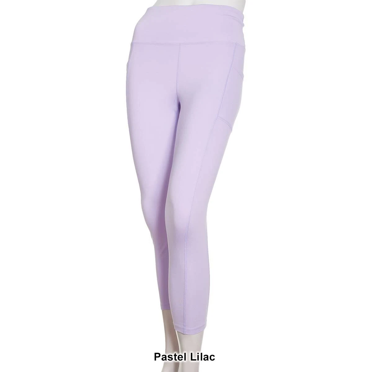 Womens Bally High Rise Pocketed Active Capris S Sugar Coral