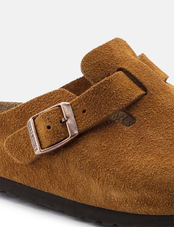 Birkenstock Boston Suede Sandal