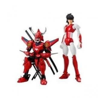 Bandai Samurai Troopers Armor Plus Rekka No Ryo Power-Up Action Figure w/Track#