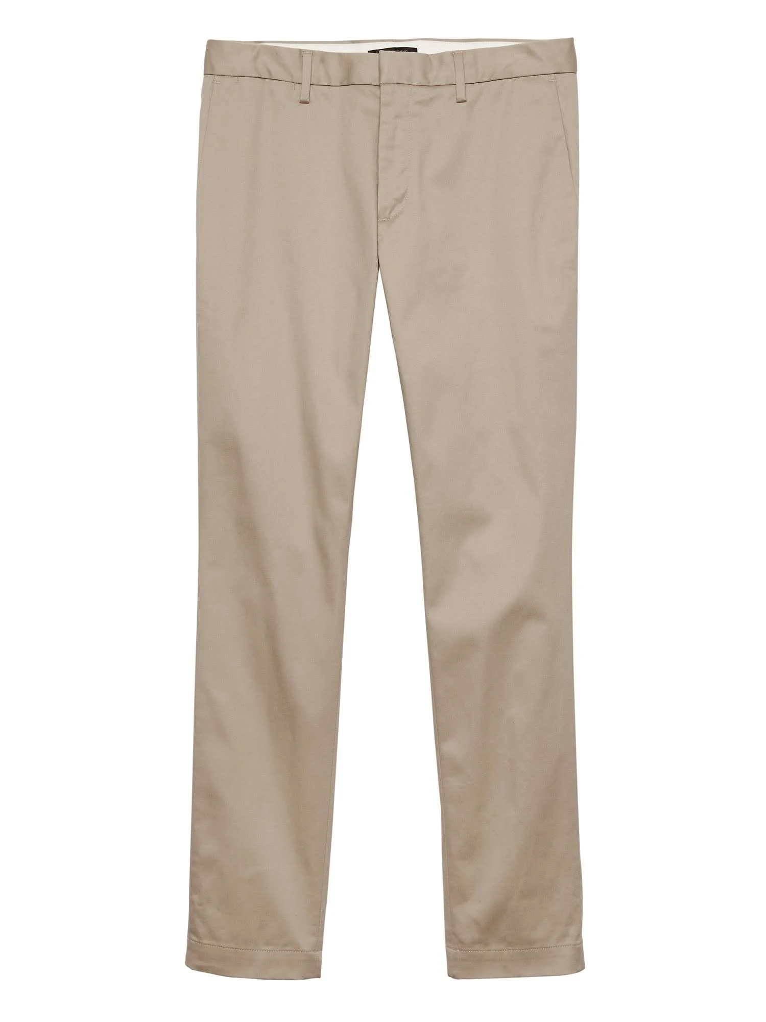 Banana Republic Men's Fulton Skinny Rapid Movement Chino Pant Khaki Tall Size 42W 36L
