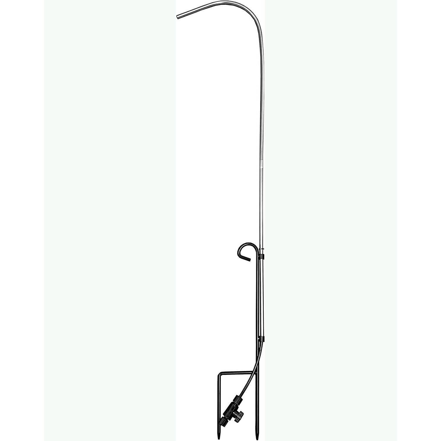 Birds Choice AADPLAIN Stainless Steel Pedestal Bird Bath Dripper