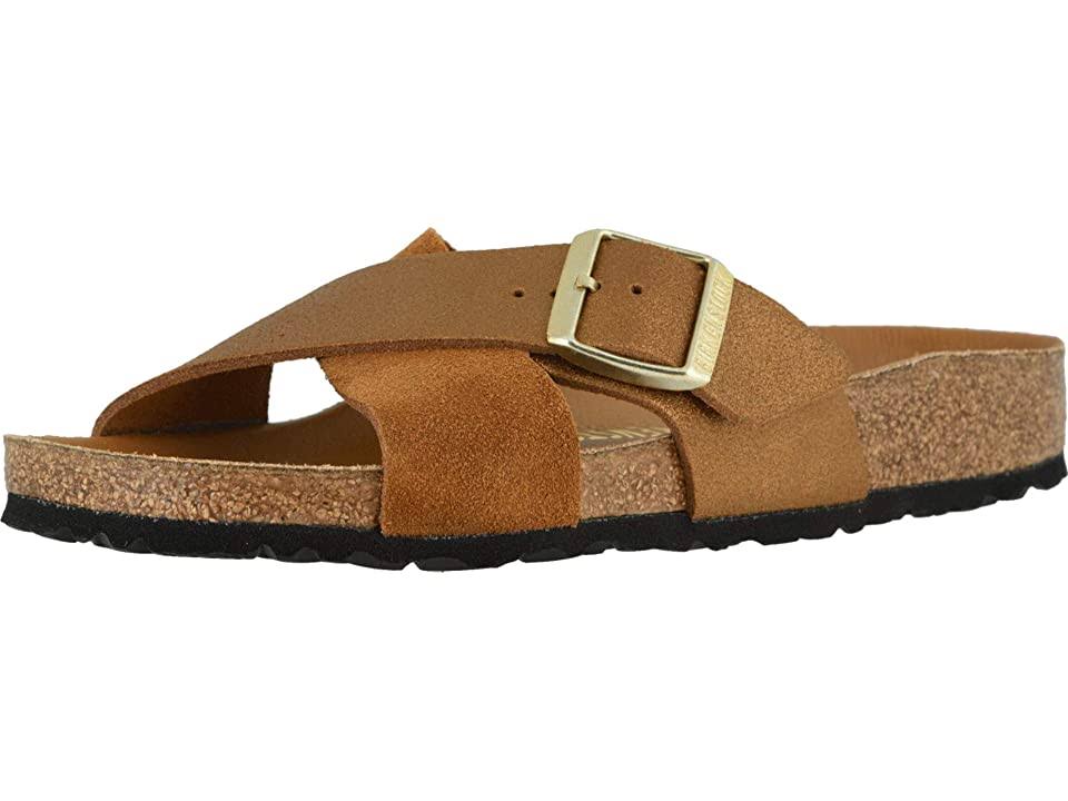 Women's Birkenstock Siena Hex Slide Sandal, Size 6-6.5US / 37EU B - Brown