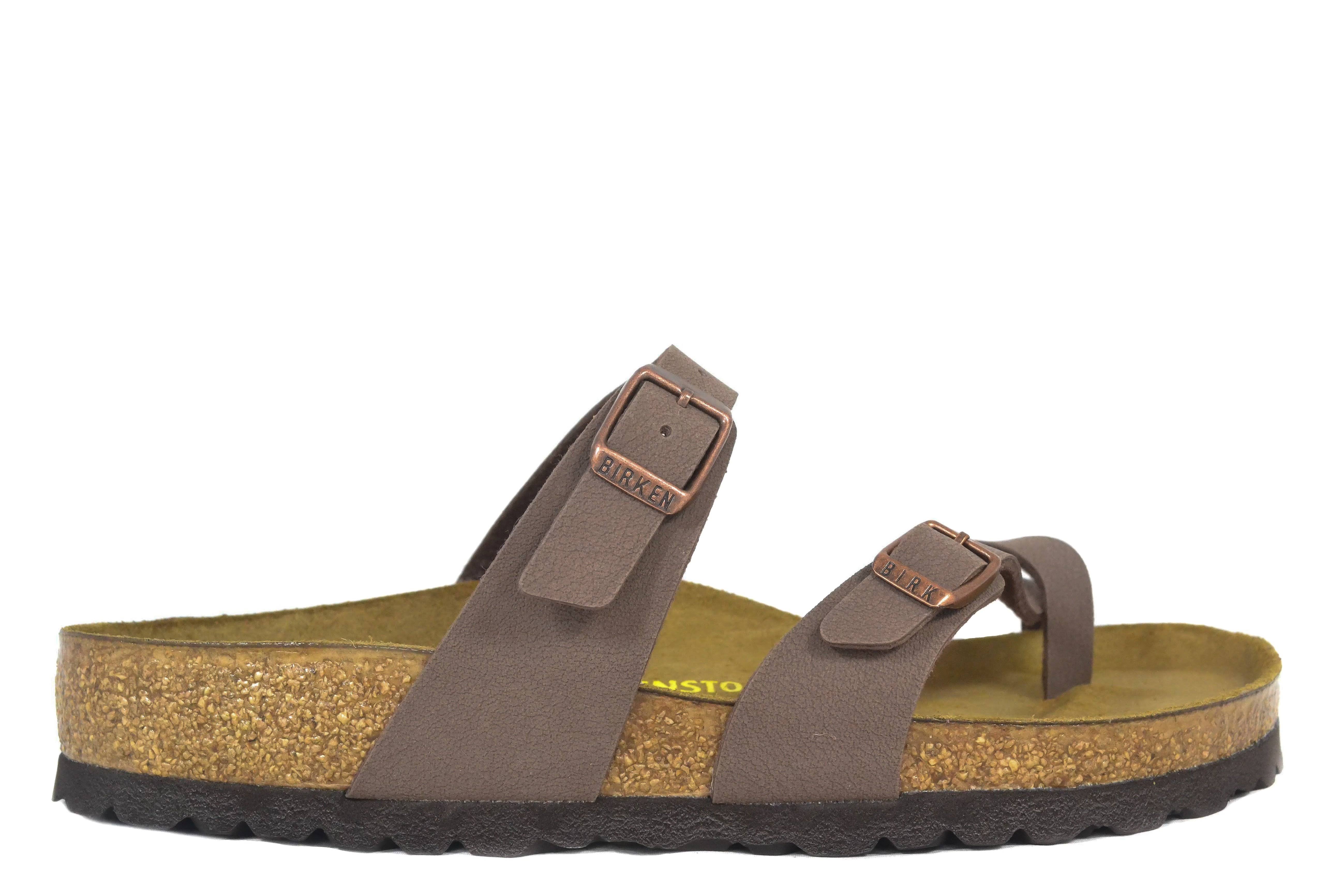 Birkenstock Mayari Birko-Flor Mocca Sandals