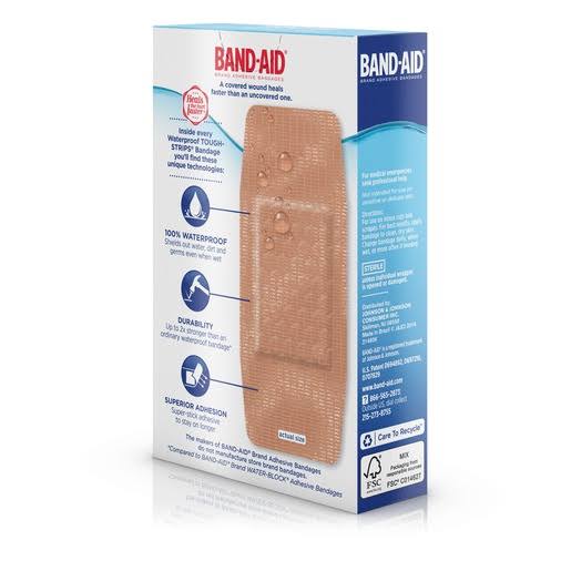 Band Aid 1005566 Band-Aid Water Block Tough Strip Extra Large Bandage