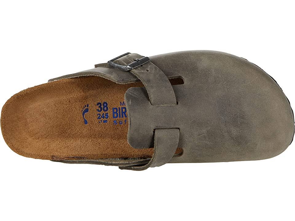 Birkenstock Boston Oiled Leather Iron Soft Footbed 41