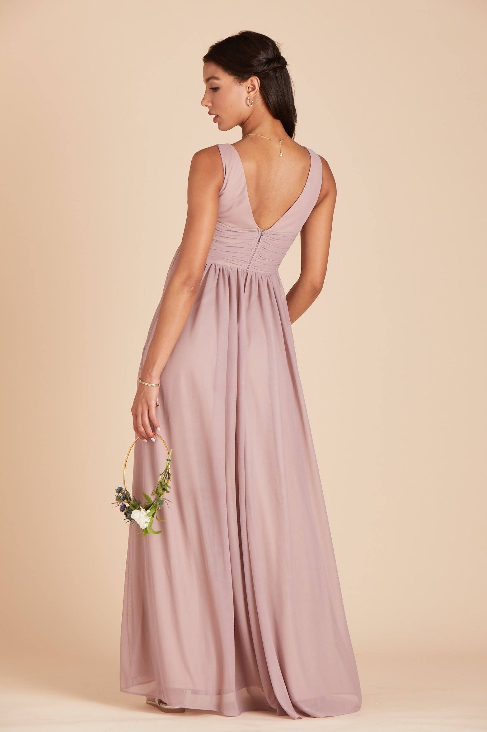 Birdy Grey Lianna Bridesmaid Dress in Mauve M / Mauve
