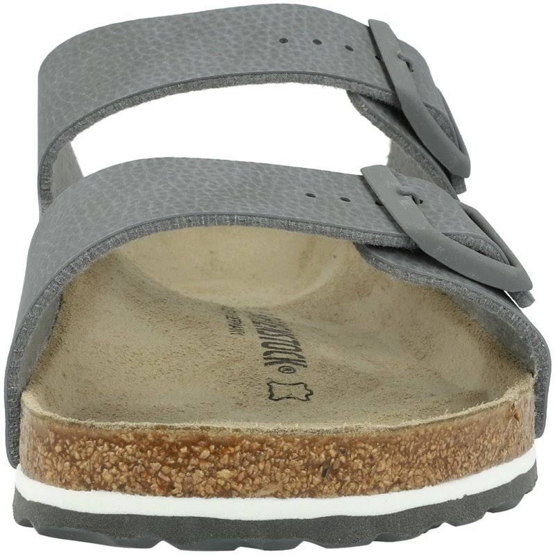 Birkenstock Arizona Birko Flor Regular Sandals - Desert Soil Gray