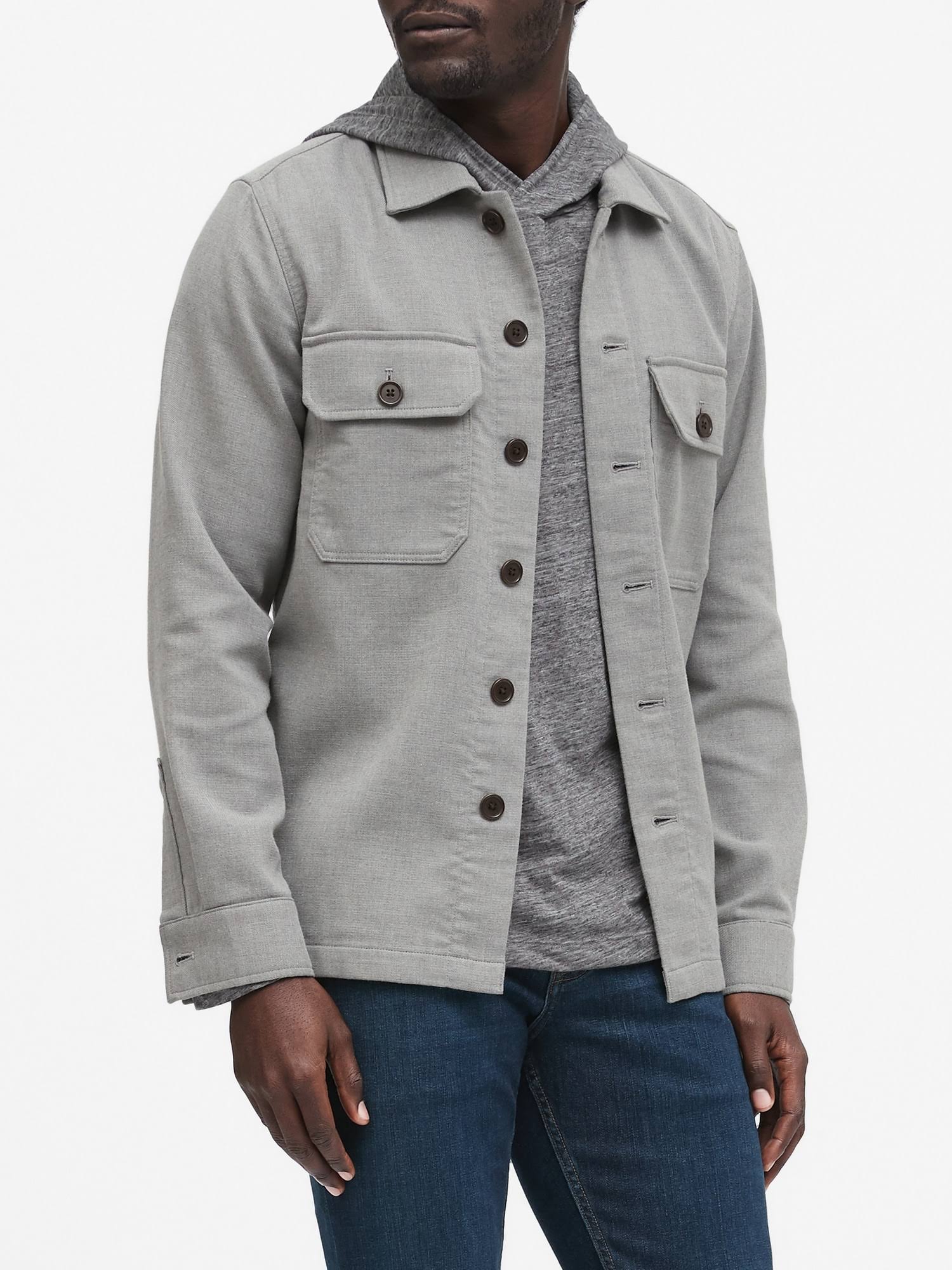 Banana Republic Men's Vintage Hoodie T-Shirt Black Size S